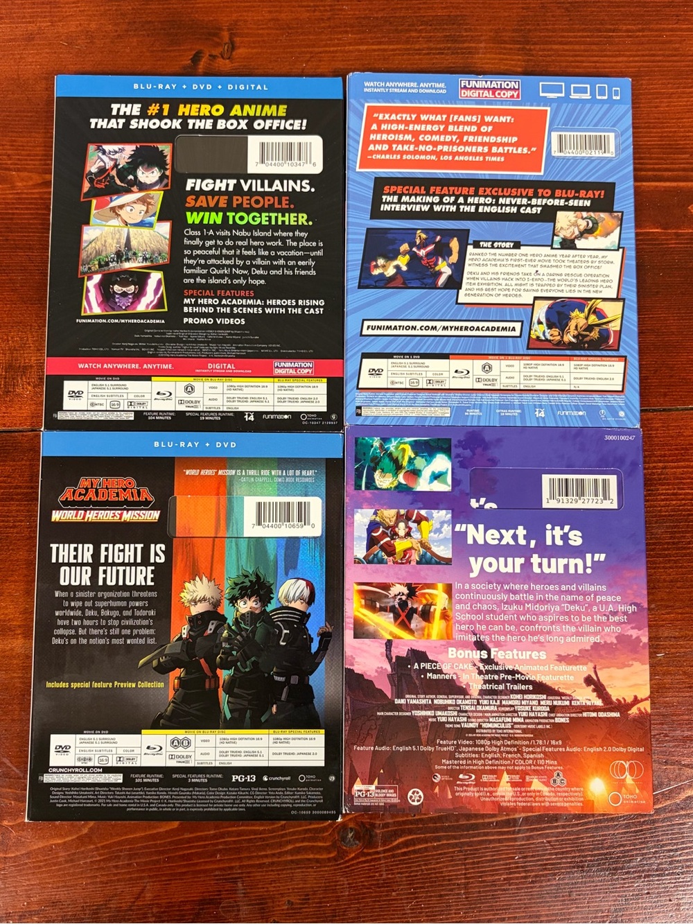 My Hero Academia: Seasons 1 - 6 Part 1 + 4 movies Blu Ray collection - Picture 5 of 5